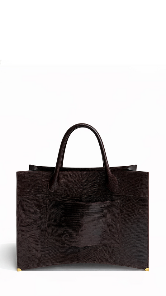 Liya Tote 45 Bordeaux (Made-to-order)