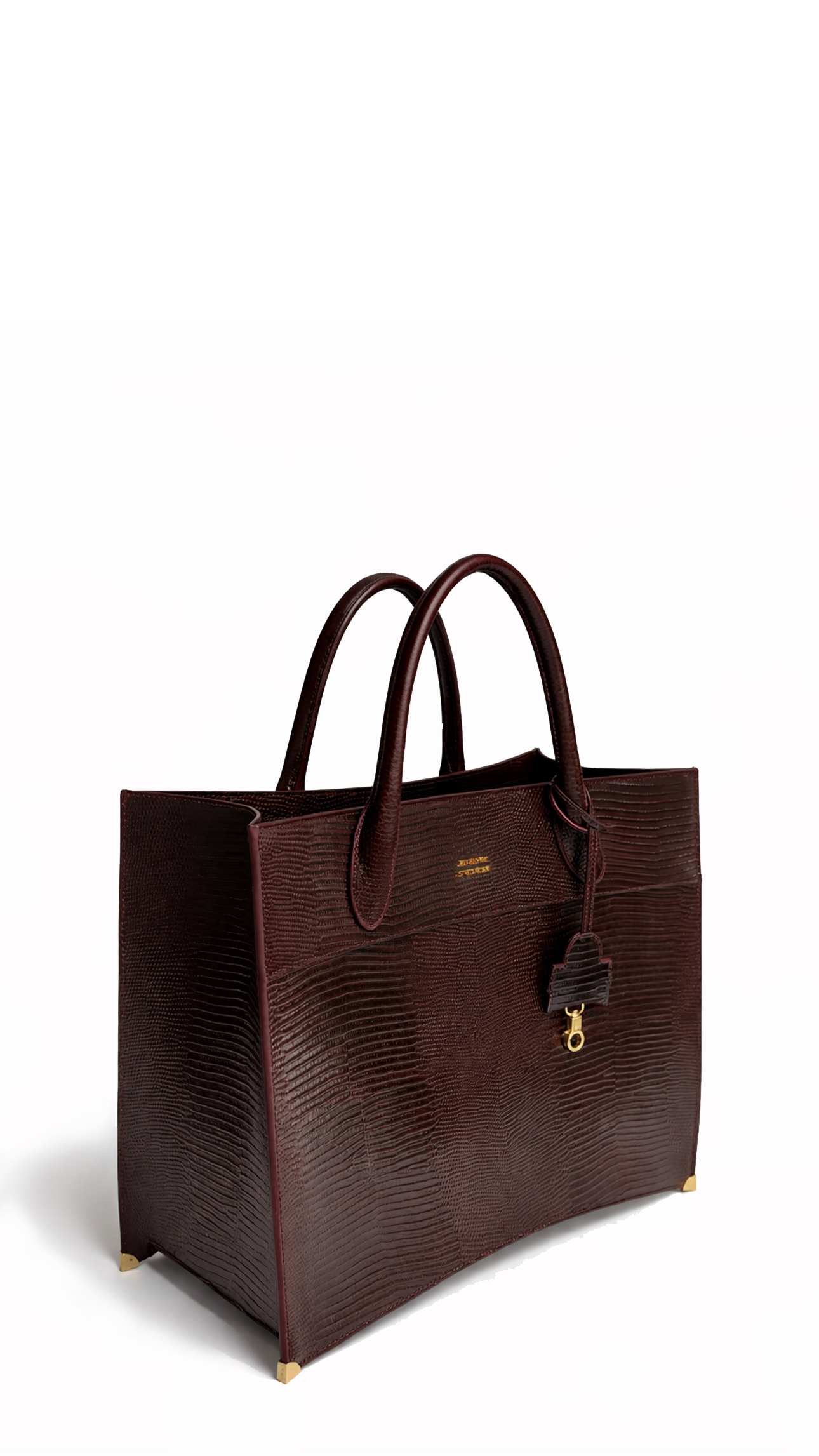 Liya Tote 45 Bordeaux (Made-to-order)