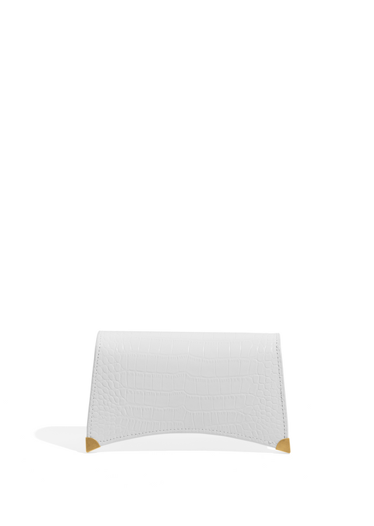 Naomie 20 in White Crocodile