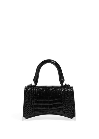 Beverly 20 in Black Crocodile