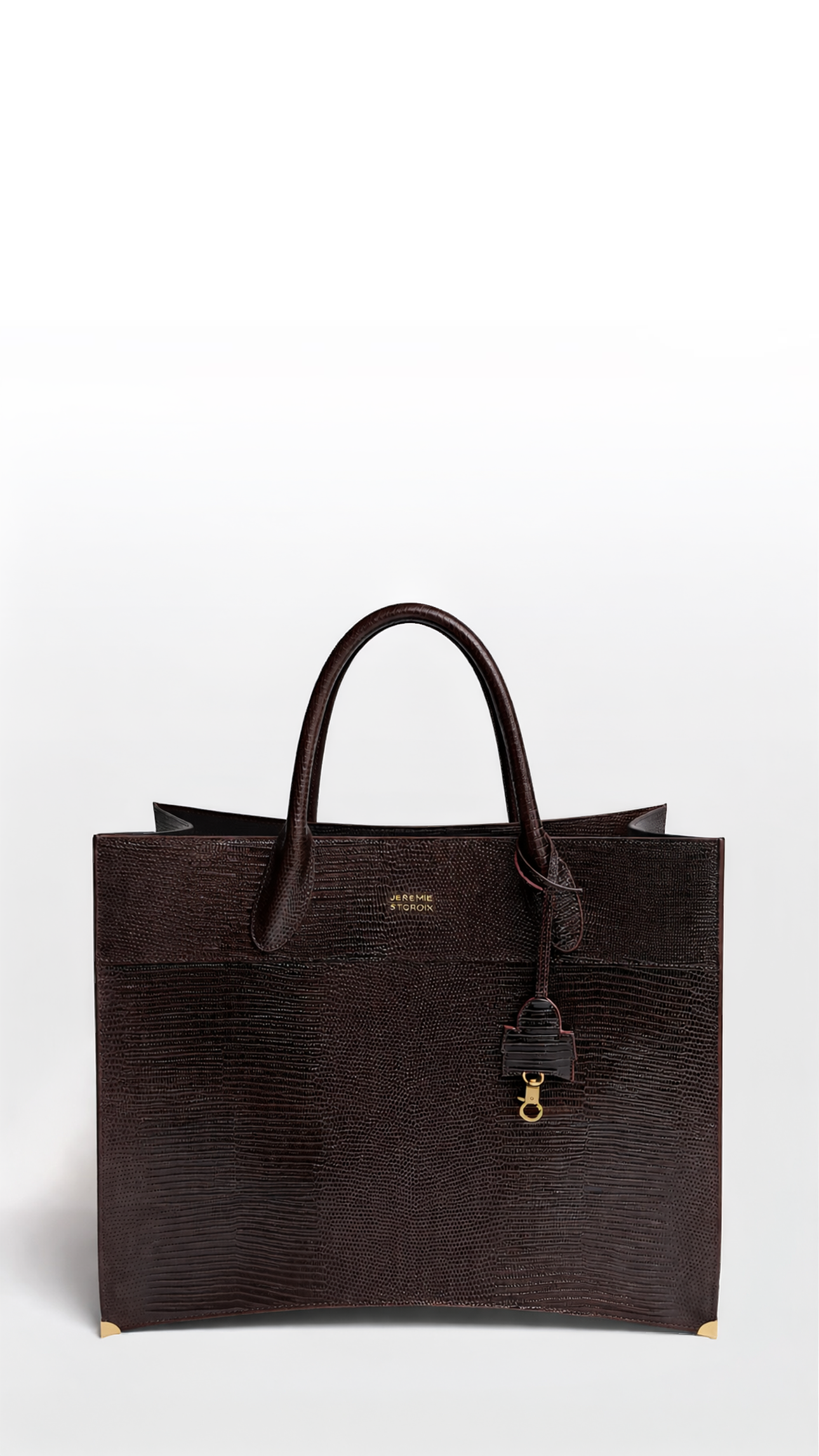 Liya Tote 45 Bordeaux (Made-to-order)