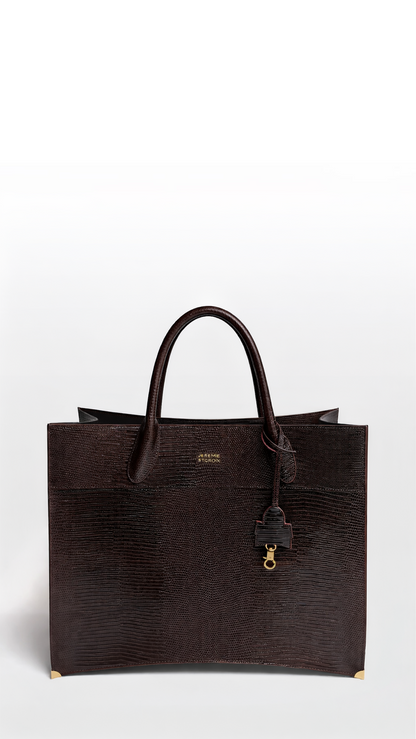 Liya Tote 45 Bordeaux (Made-to-order)