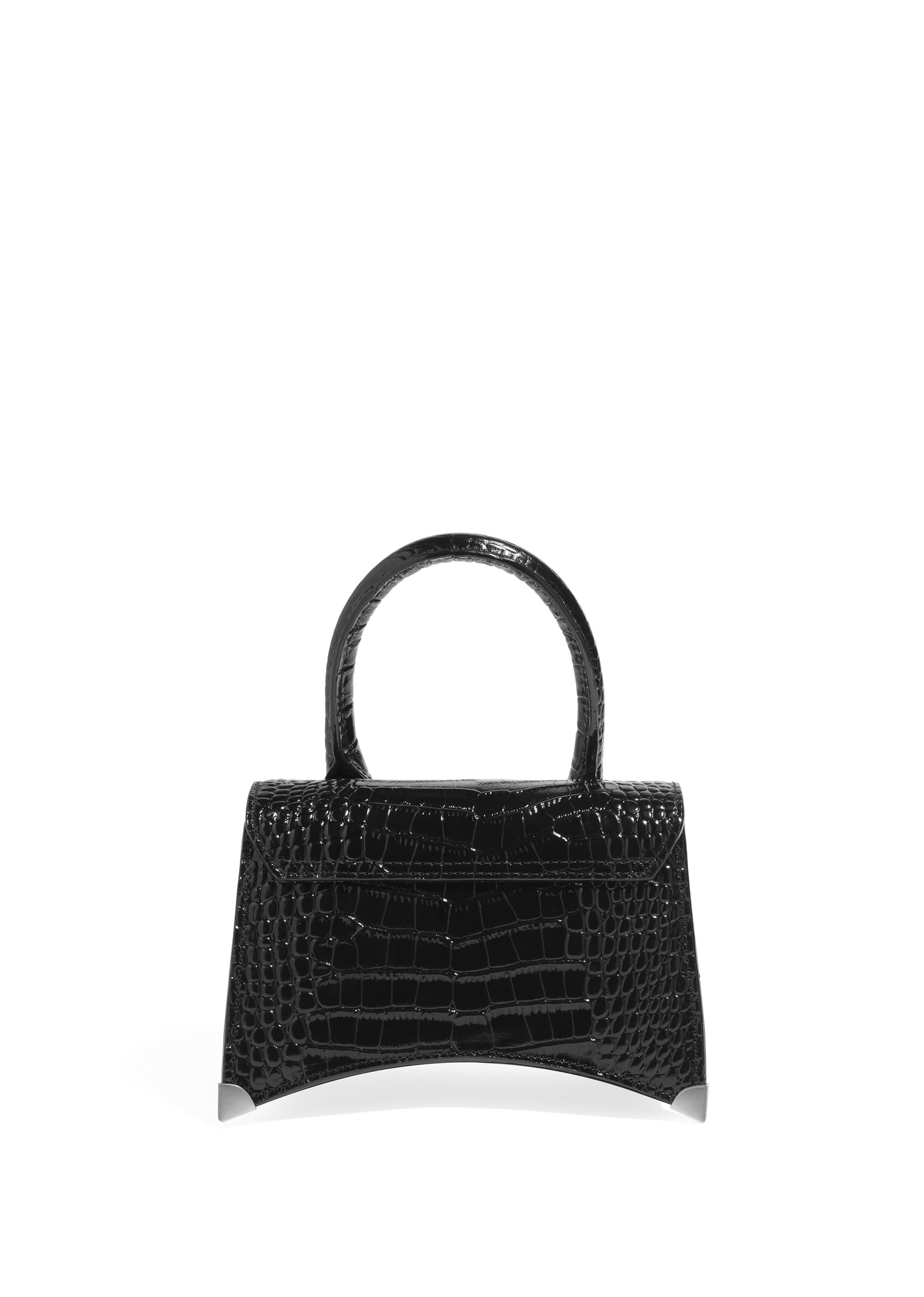 Marie 20 in Black Crocodile