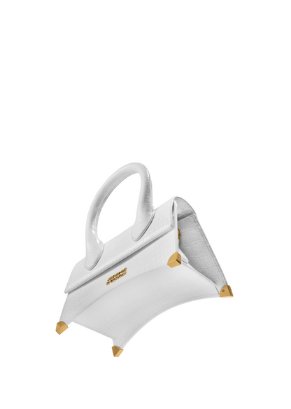 Marie 20 in White Crocodile